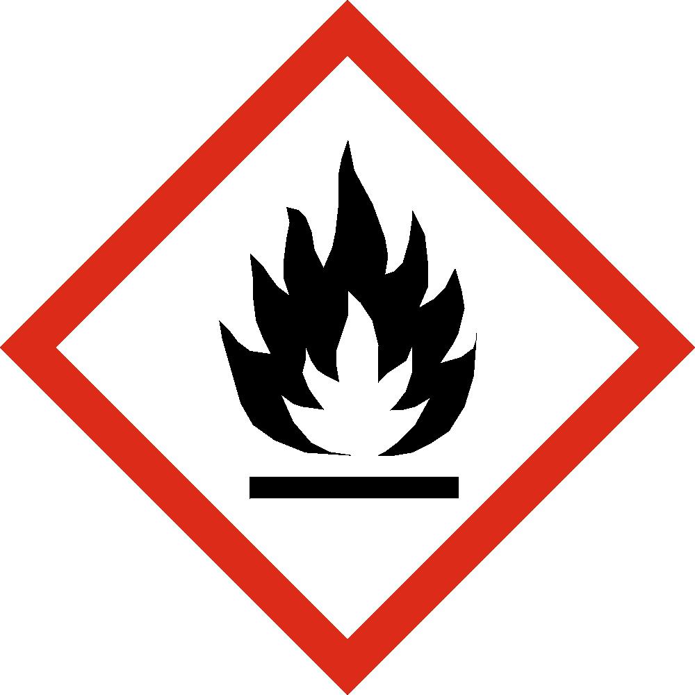 Hazard(s) identification Physical hazards Health hazards Environmental hazards OSHA defined hazards Label elements Flammable aerosols Gases under pressure Skin corrosion/irritation Reproductive