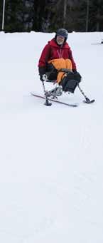 Leg steering is generated as low in the body as possible to guide the skis through the turn.