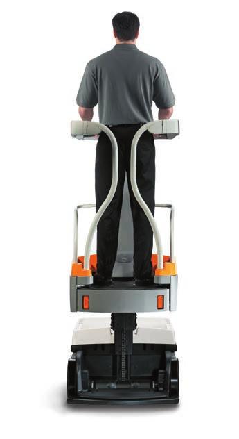 This feature works in conjunction with foot sensors to ensure proper operator positioning.