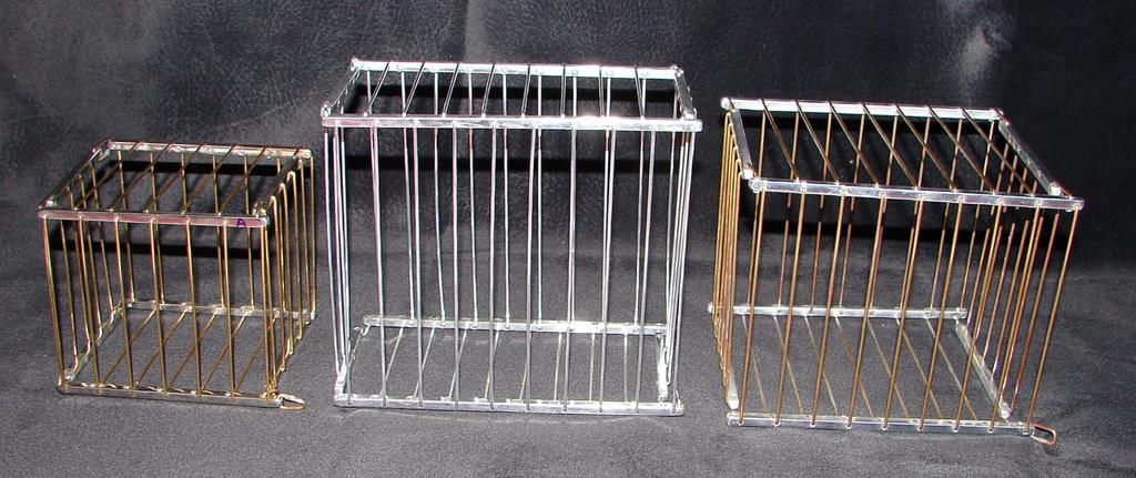 I designed and built a cage which appeared much larger than a standard sized