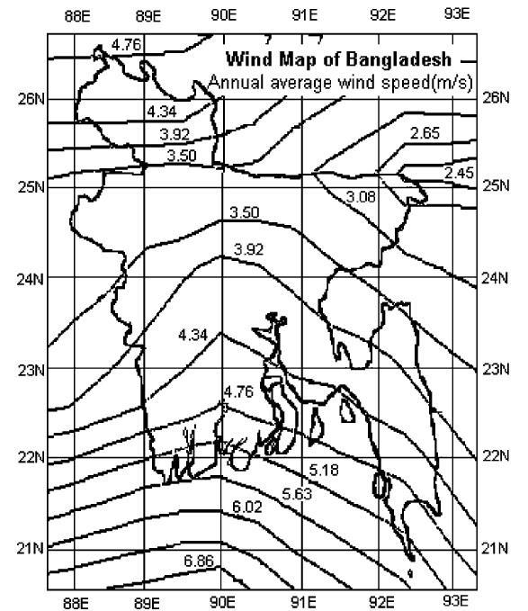 Bangladesh Meteorological Department (BMD) has been collecting wind speed data from 1961 from numerous weather stations spread throughout the country.