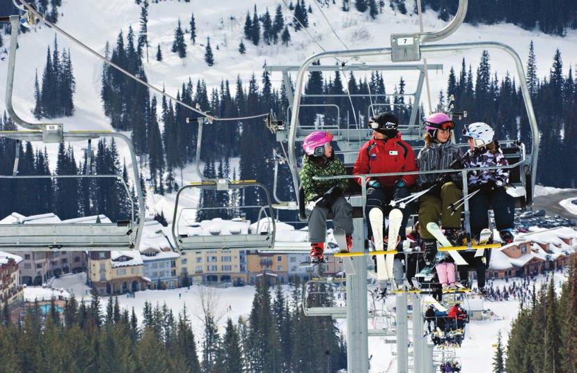 If you combine Sun Peaks with other ski resorts in the interior of British Columbia like Big White or Silver Star, Kelowna is your best option as a gateway.