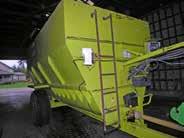 Feed mixer Biological hazards Composted material and manure can release bacteria, mould spores, allergens, and other biological material into the air.