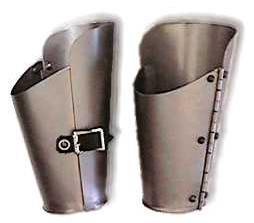 V Vambrace 1) Armor for the lower arm A pair of vambraces 2) Entire arm armor except for the pauldron A