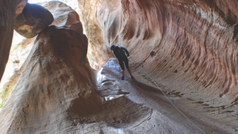 Canyoneering The sport of Canyoneering stretches back more than 12,000 years in the plains of Southern Utah.