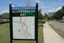 Neighborhood Map To further the connection of trails throughout West Houston, the Energy Corridor District was selected by the Rivers, Trails, and Conservation Assistance Program of the National Park