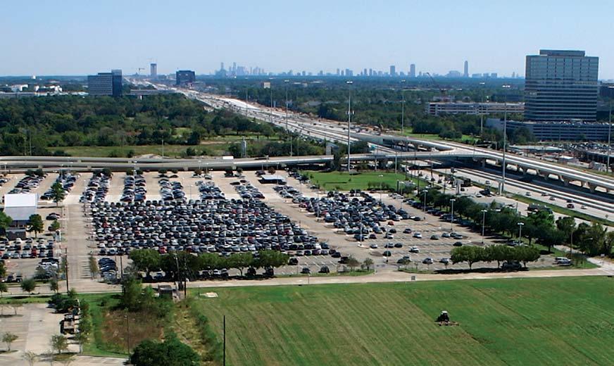 A unique feature of IH is the Katy Managed Lanes, the first multi-lane electronic tollway in the nation that operates within the right of way of an interstate highway, providing multiple entrance
