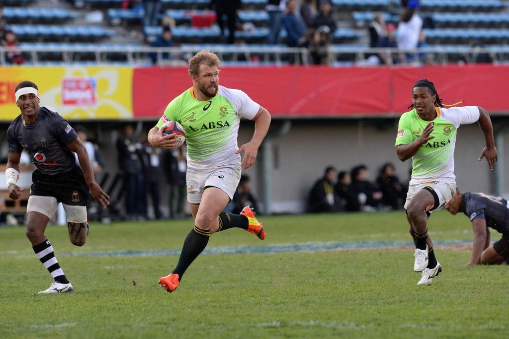 Other Squads: Team SA Commonwealth Games 2014; Boland Cavaliers (Under-20, Vodacom Cup, Absa Currie Cup) Tournaments: 60, Debut - Dubai 2007/08, 275 points (55 tries) As the most experience player in