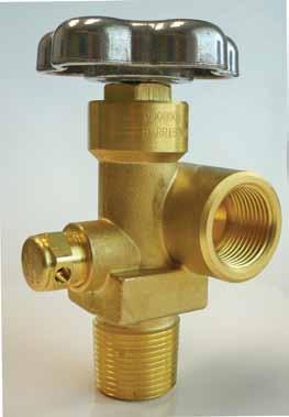 RESIDUAL PRESSURE VALVES Brass Residual Pressure Valve Series Harrison O-ring Seal Technology for all Industrial and Medical Gases NGT Tapered Threads for Steel Cylinders Harrison VRP Series valves
