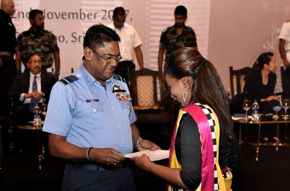Air  Ai Force, handing over certificates to the
