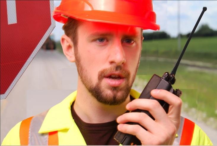 Communication with Workers The most effective way for flagpersons to communicate is with two-way radios. When using two-way radios, flagpersons should: 1.