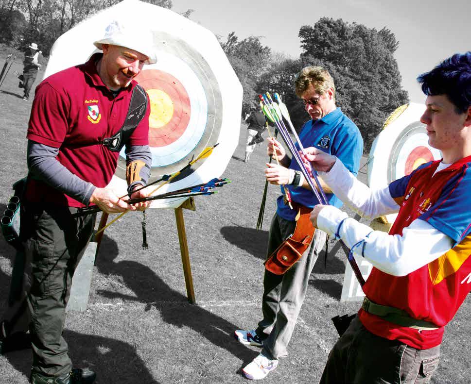 4 NEW PLACES FOR TARGET FACES ARCHERY GB 5 Introduction to Archery As seen at the Olympics and Paralympics, target archery is the most popular form of the sport and involves shooting at stationary