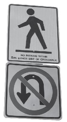 Penalty: $36-50 and possible tow U-Turns No u-turns are permitted on the streets next to Sam Livingston s
