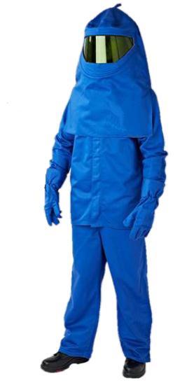 KRM LOTO ARC SAFE 27 Cal ARC FLASH KIT KRM LOTO - Arc Flash Protection kit 27 Cal/cm2 Bib Overall and Coat : 27 cal/cm2 ATPV ratings Made from arc flash resistant Material /ruivnbq71f52 Sizes S, M,
