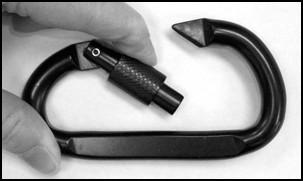 B. Steel Carabineer Screw Lock
