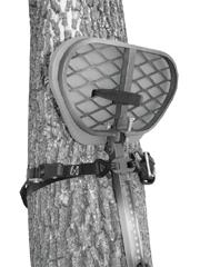 STEP 9 Before stepping onto treestand, make sure to attach the safety strap with small ratchet provided (See Fig.11) WARNING Do not stand on seat! Fig. 11 STEP 10 TIME TO HUNT FOR THE TIMBER GHOST!
