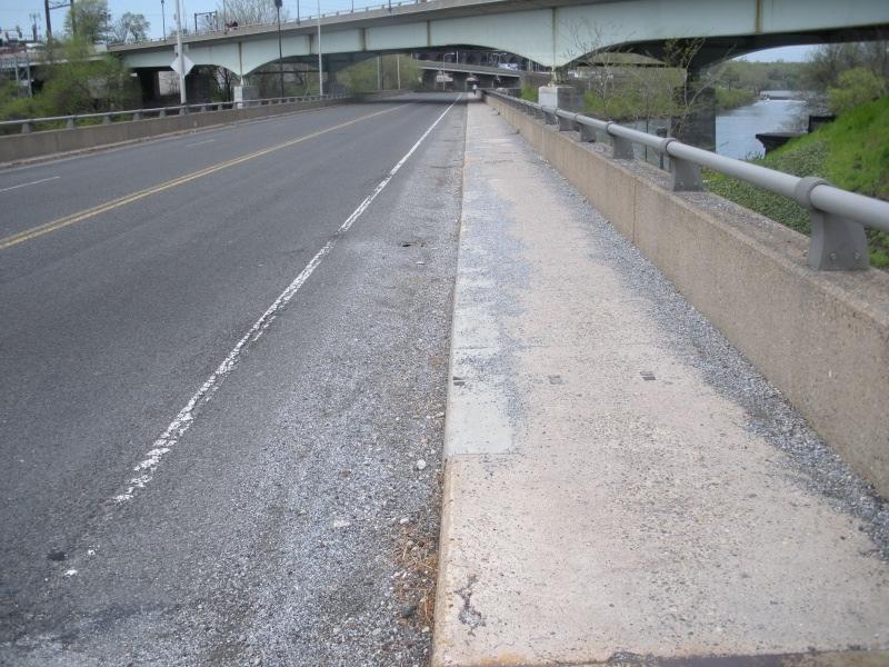 another hazard to cyclists traveling on the edge of the roadway.