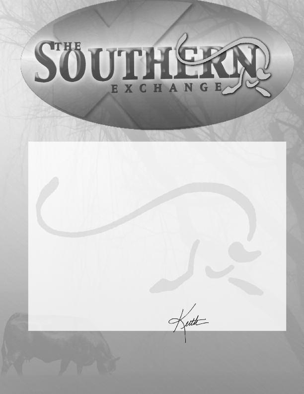 Welcome to the fourth Southern Exchange Sale during the second week-end in May.