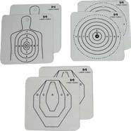 Heavy Gage 16 X23 Paper Target SKU: LAHGT-1 Accessories At 16X23 inch it is a perfect size for anyone to train at home.