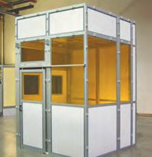 APPLICATIONS AND CONFIGURATIONS/SPECIFICATIONS AirLock rooms and enclosures can be designed in all shapes and sizes, configured with internal and external anterooms or dividers.