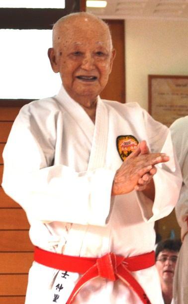 The only interruption of Nakazato's martial arts training occurred when the war broke out during which time Nakazato served in the Japanese army.