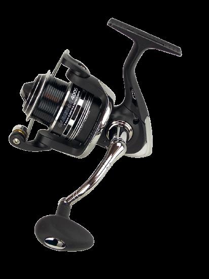 The 3 different sizes, from the small and light 2006 till the strong and powerful 6506, are able to fulfill most of the modern fishing styles, in fresh and saltwater.