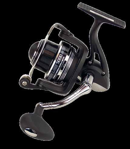 reels GREEN LINE MTC A new generation spinning reel, featuring a small and light body, as well as a large diameter spool, following the most updated tendencies of the modern fishing styles.
