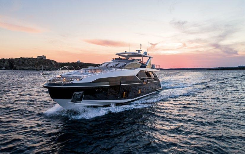 CONTENTS PAGE Azimut Grande 27M ONBOARD SEA TRIAL 146 Four Azimut yachts have been presented during European shows and are heading to Asia soon NEW IN ASIA 152 Ferretti Custom Line s Navetta 33: A