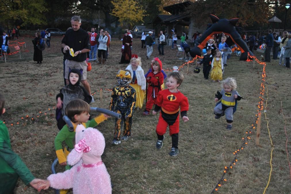Admission includes access to the trail, two glow sticks (one for Halloween Night), hot dogs, popcorn, cookies, drinks and lots of great carnival games. Please, no dogs on the trail.