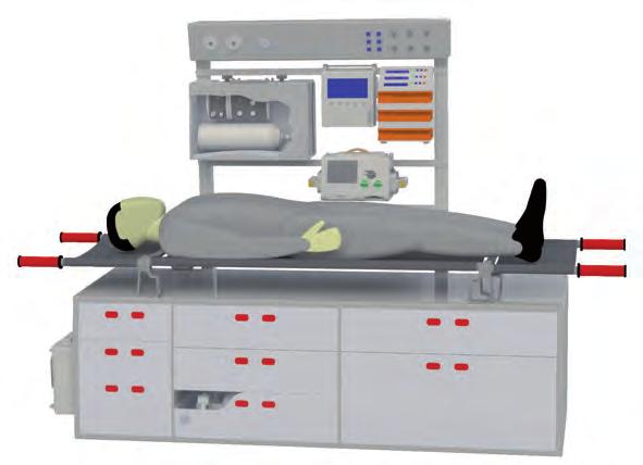 ADVANCED LIFE SUPPORT INTERIOR The Advanced Life Support Interior is based on a modular concept with various