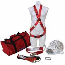 Body Harnesses Harnesses Guide Dorsal fall arrest rated D ring Frontal fall arrest rated D ring Pelvic strap for extra protection Restraint / rescue belay loops Integral rear shock absorbing lanyard