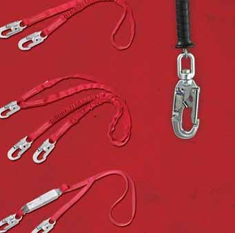 ABSORBING LANYARDS 5-point harnesses meet a wide variety of jobsite requirements. 6 ft. (.