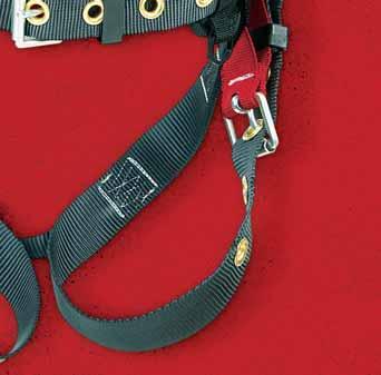 Plus, each harness now features built-in lanyard keepers and an increase in worker