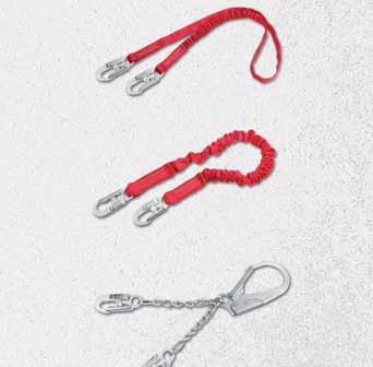 All Protecta lanyards feature 3,600 lb. (6kN) gated hooks for added safety.