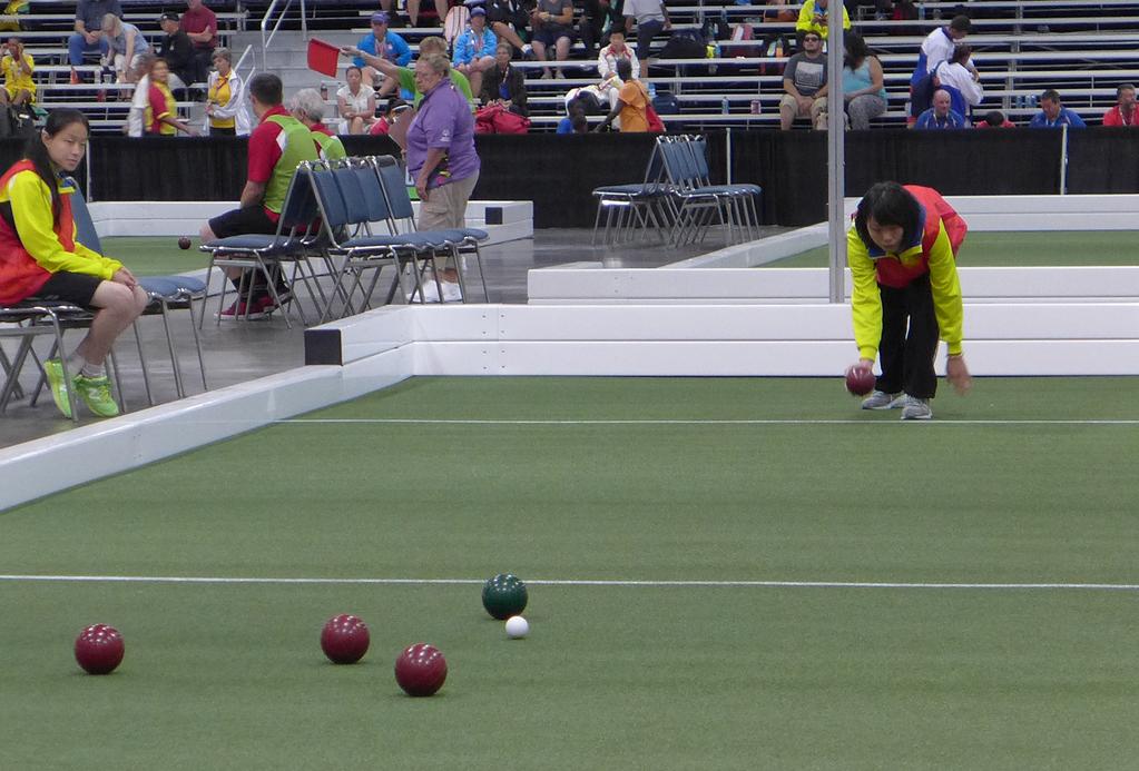 Their coach, Brian Jacobsen, believes that Bocce is not just a sport that rolls the ball in the backyard but a physical activity that builds close relationships and mutual trust between players.