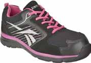 Resistant Rubber Outsole Color Light Grey/Silver & Pink Trim Sizes: 6 12 (Medium or Wide) Women s Athletic RB446 $109.