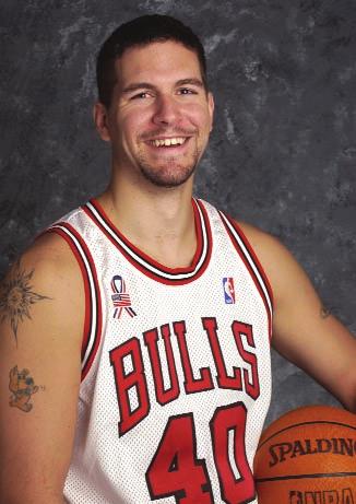 BRAD MILLER CHICAGO BULLS #40 Position: Height/Weight: Years Pro: Born: College: High School: 40 BRAD MILLER Center 7-0/261 3 April 12, 1976 in Fort Wayne, IN Purdue 98 East Noble (East Noble, IN)
