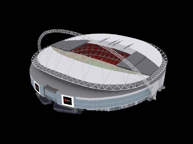 LONDON WEST CAPACITY : 90,000 CONSTRUCTED : 2007 London West is the home ground for the English national football team, it cost