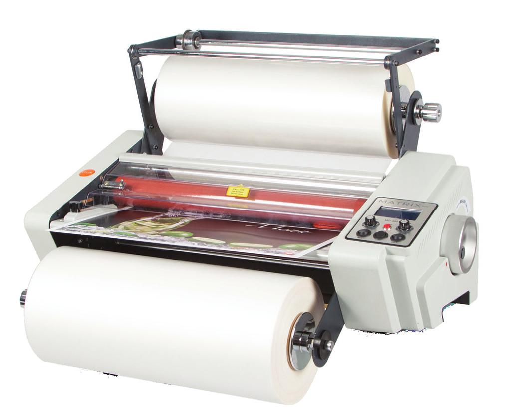 the standard MX530, the Duplex can also laminate singlesided,