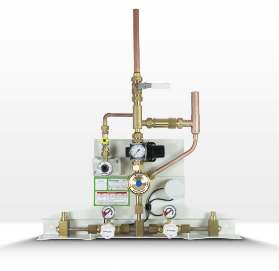Emergency Reserve Manifold The PMGS Emergency Reserve Manifold (ERM) provides a continuous supply of medical gas from high pressure cylinders into the medical gas pipeline system at a constant