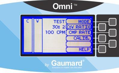 Main Screen The Omni main screen is divided into three sections which are,