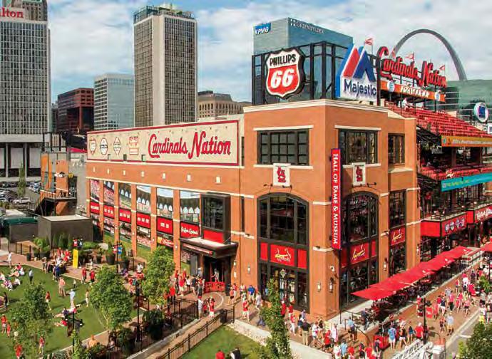 WELCOME TO BALLPARK VILLAGE THE NATION S PREMIER SPORTS-ANCHORED DESTINATION WELCOMING OVER 6 MILLION VISITORS PER YEAR BALLPARK VILLAGE