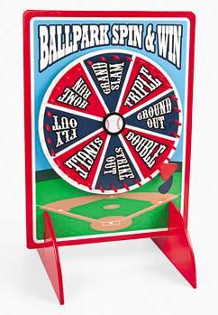 Toll Free 1-877-909-0808 Games Ballpark Spin & Win