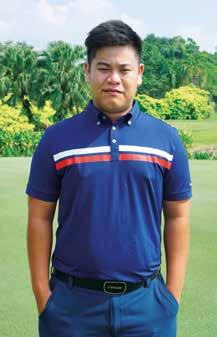 12 In the Spotlight DESPITE Disruptions, LOW AIMS HIGH Wee Jin hits the right notes in edging out Wong in sudden-death play-off The Club Matchplay Championship (Tan Puay Huat Trophy) Saturday, 26