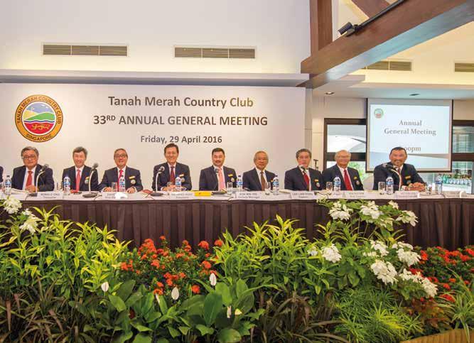 06 ENSURING THE GARDEN AND TAMPINES WLL CONTINUE TO PROVIDE THE THRILL 3 Editor s Note 5 Committee/Management List Top Feature 6 33 rd Annual General Meeting 2016 In The Know 9 Staff AED Simulation
