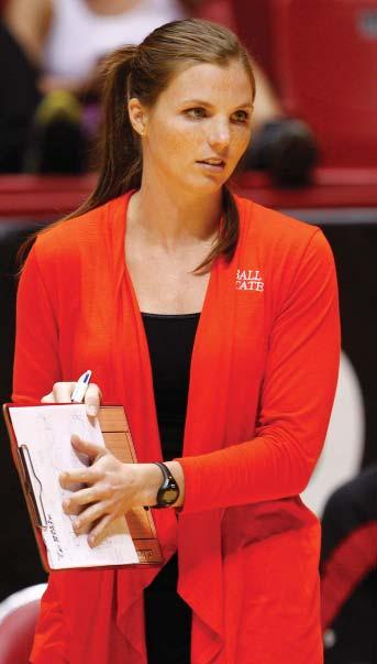 HEAD COACH KELLI MILLER Kelli Miller, a Muncie native who spent the past six seasons as an assistant coach at Ball State, enters her first season as the head coach of the women s volleyball program