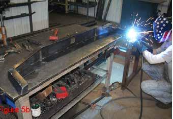 now time fully weld the bumper together. We recommend welding the back side first.