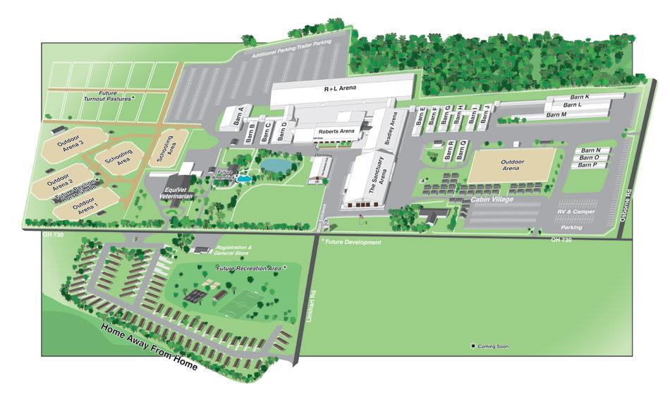 World Equestrian Center Construction is being conducted in a strategic build-out plan that will culminate in 2018 with the largest indoor/outdoor equestrian sports complex in