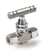 Ham-Let Ultra High Vacuum Fittings Finger tight assembly vacuum fittings with knurled nut, designed for easy