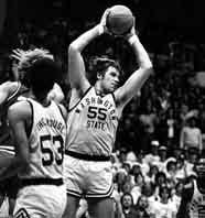 STEVE PUIDOKAS RETIRED NUMBER Steve Puidokas burst upon the WSU basketball scene as a freshman in 1973-74, and by the time he left the Palouse, he had set five school records.
